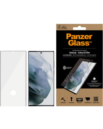 Стъклен протектор PanzerGlass - AntiBact CaseFriend, Galaxy S22 Ultra - 3