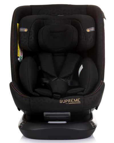 Столче за кола Chipolino - Supreme, 360°, IsoFix, i-Size, 40-150 cm, обсидиан - 3