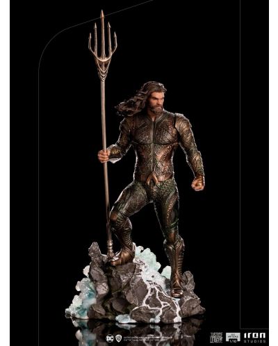Статуетка Iron Studios DC Comics: Justice League - Aquaman (Zack Snyder's Justice League), 29 cm - 5