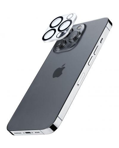 Стъклен протектор Cellularline - Camera Lens, iPhone 14 Pro/Max - 1