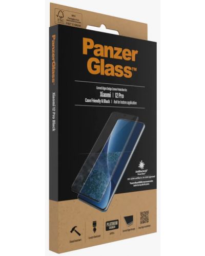 Стъклен протектор PanzerGlass - Case Friend, Xiaomi 12 Pro - 5