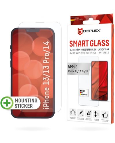 Стъклен протектор Displex - Smart 2D, iPhone 14/13/13 Pro - 2