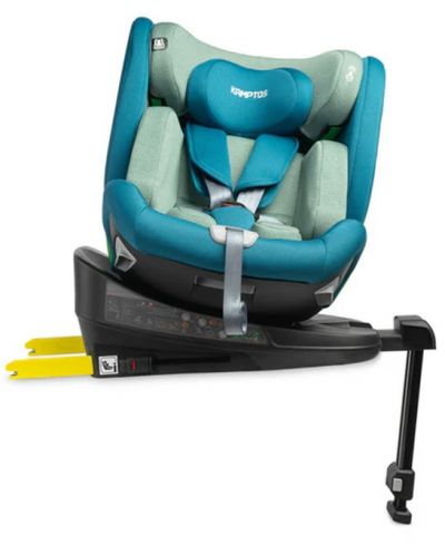 Столче за кола Caretero - Kamptos, IsoFix, i-Size, 40-150 cm, Blue - 4