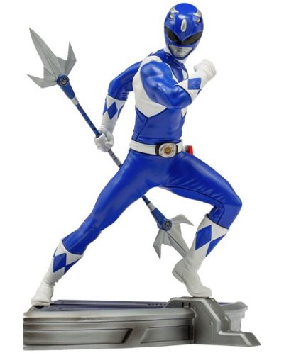Статуетка Iron Studios Television: Mighty Morphin Power Rangers - Blue Ranger, 16 cm - 1