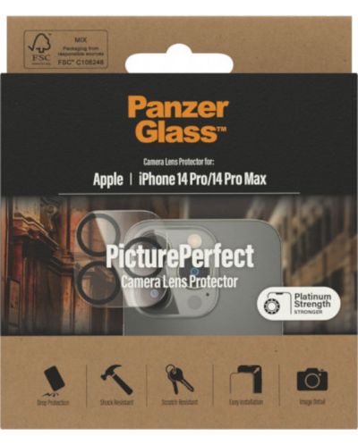 Стъклен протектор за камера PanzerGlass iPhone 14 Pro / 14 Pro Max - 4