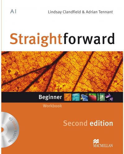 Straightforward 2nd Edition Beginner Level: Workbook without Key / Английски език: Работна тетрадка без отговори - 1