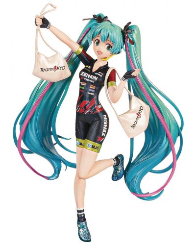 Статуетка Banpresto Animation: Hatsune Miku - Hatsune Miku (Chronicle Racing 2019), 17 cm - 1