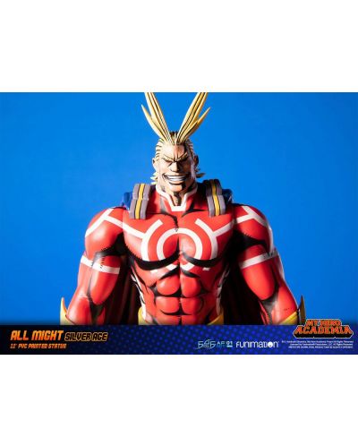 Статуетка First 4 Figures Animation: My Hero Academia - All Might (Silver Age), 28 cm - 8