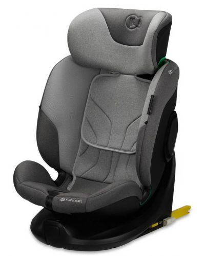 Столче за кола KinderKraft - I-Fix 360°, i-Size, 40-150 cm, Cool Grey - 8