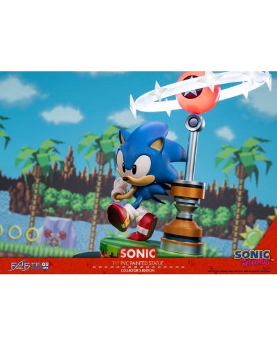 Статуетка First 4 Figures Games: Sonic The Hedgehog - Sonic (Collector's Edition), 27 cm - 2