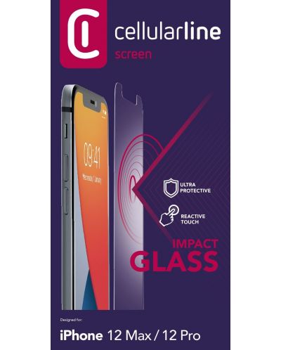 Стъклен протектор Cellularline - iPhone 12/12 Pro - 2