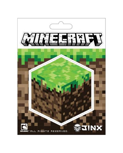 Стикери Jinx Minecraft - Block - 1