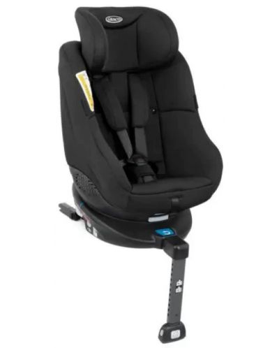 Столче за кола Graco - Turn2Me, 0-18 kg, 360°, I-Size, черно - 1