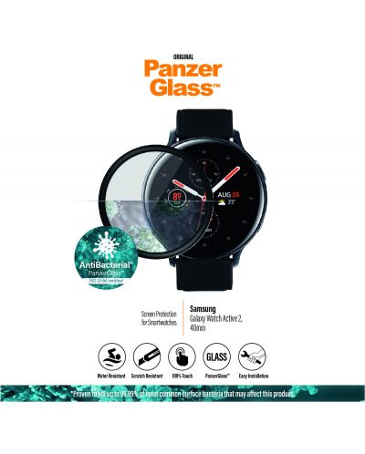 Стъклен протектор PanzerGlass - Samsung Watch2, 40 mm - 2