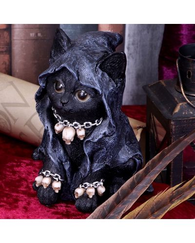 Статуетка Nemesis Now Adult: Gothic - Reaper's Feline, 16 cm - 5