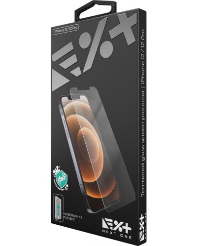 Стъклен протектор Next One - Tempered, iPhone 12/12 Pro - 8