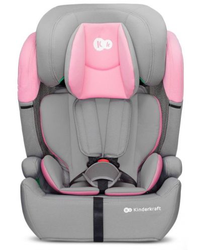 Столче за кола KinderKraft - Comfort Up, I-Size, 75-150 cm, розово - 3