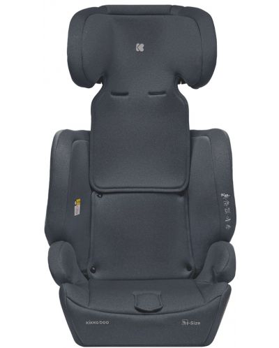 Столче за кола KikkaBoo - i-Bronn, i-Size, 76-150 cm, сиво - 4