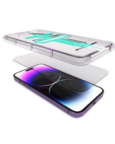 Стъклен протектор Next One - Tempered, iPhone 14 Pro Max - 4