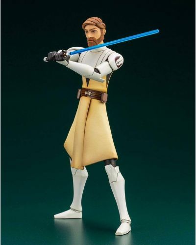 Статуетка Kotobukiya Movies: Star Wars - Obi-Wan Kenobi (The Clone Wars), 17 cm - 2