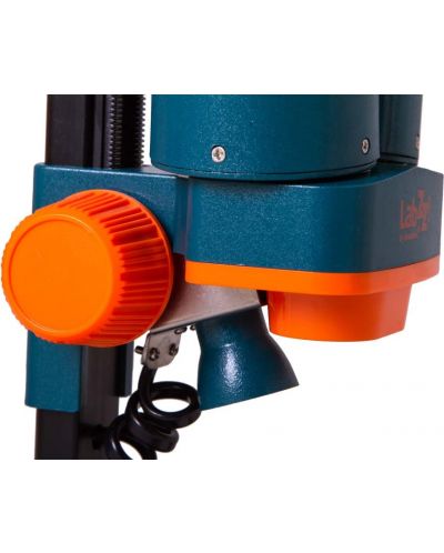 Стереомикроскоп Levenhuk - LabZZ M4, син/оранжев - 8