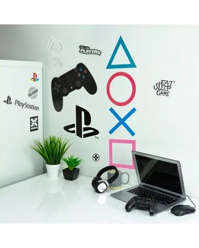 Стикери за стена Paladone Games: PlayStation - Symbols - 3
