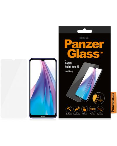 Стъклен протектор PanzerGlass - CaseFriend, Xiaomi Note 8T - 3