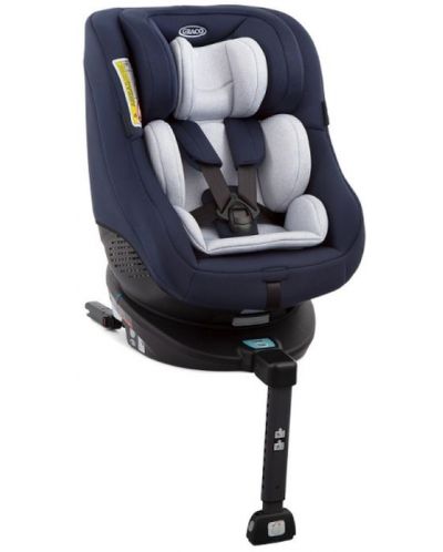 Столче за кола Graco - Turn2Me, 0-18 kg, c IsoFix, Navy - 1