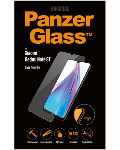 Стъклен протектор PanzerGlass - CaseFriend, Xiaomi Note 8T - 2