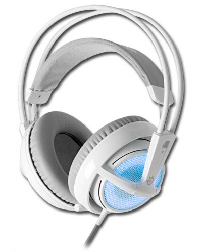 Гейминг слушалки Steelseries Siberia V2 USB, Frost Blue Edition