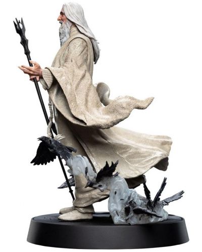 Статуетка Weta Movies: The Lord of the Rings - Saruman the White, 26 cm - 3