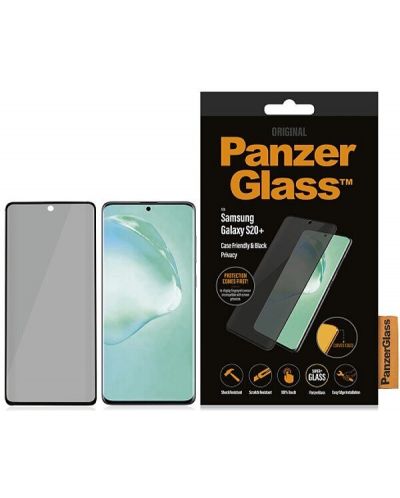 Стъклен протектор PanzerGlass - Privacy P7220, Galaxy S20 Plus - 3