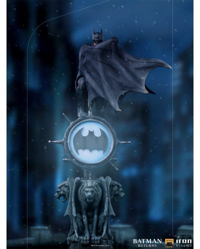 Статуетка Iron Studios DC Comics: Batman - Batman (Batman Returns) (Deluxe Version), 34 cm - 9