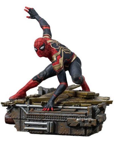 Статуетка Iron Studios Marvel: Spider-Man - Spider-Man (Peter #1), 19 cm - 1