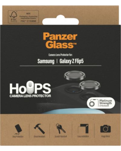 Стъклен протектор за камера PanzerGlass - Hoops, Galaxy Z Flip 5 - 3