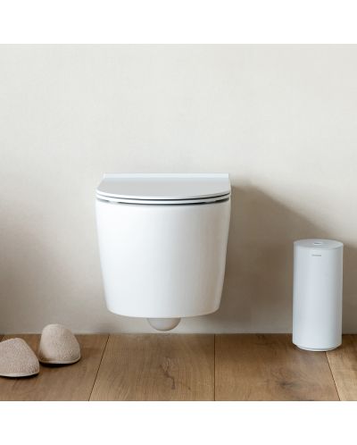 Стойка за резервна тоалетна хартия Brabantia - MindSet, Mineral Fresh White - 8