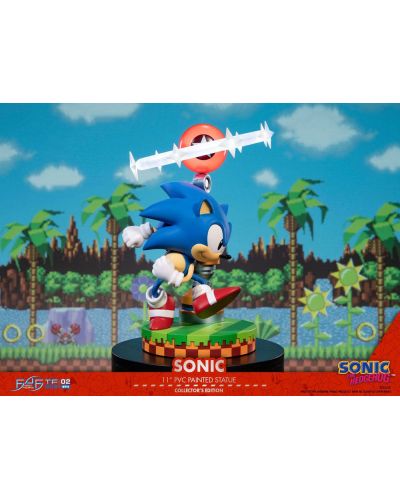 Статуетка First 4 Figures Games: Sonic The Hedgehog - Sonic (Collector's Edition), 27 cm - 5