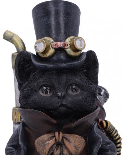 Статуетка Nemesis Now Adult: Steampunk - Steamsmith's Cat, 19 cm - 6