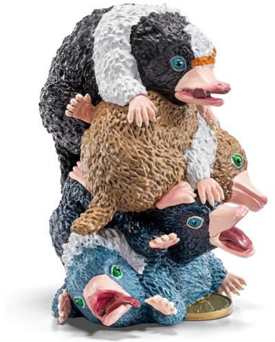 Статуетка The Noble Collection Movies: Fantastic Beasts - Baby Nifflers (Toyllectible Treasure), 13 cm - 2