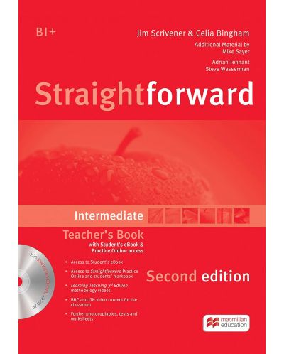Straightforward 2nd Edition Intermediate Level: Teacher's book / Английски език: Книга за учителя - 1