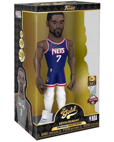 Статуетка Funko Gold Sports: NBA - Kevin Durant (Brooklyn Nets), 30 cm - 5