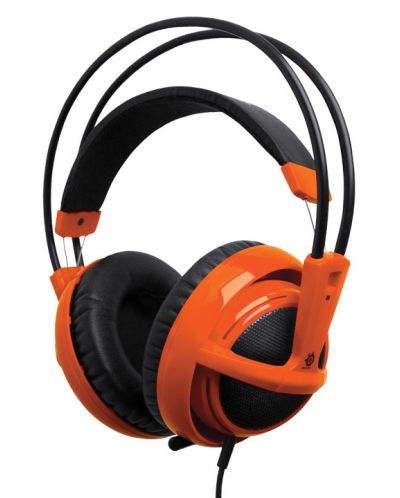 Гейминг слушалки SteelSeries - Siberia V2, Orange
