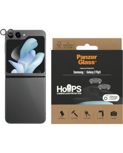 Стъклен протектор за камера PanzerGlass - Hoops, Galaxy Z Flip 5 - 1