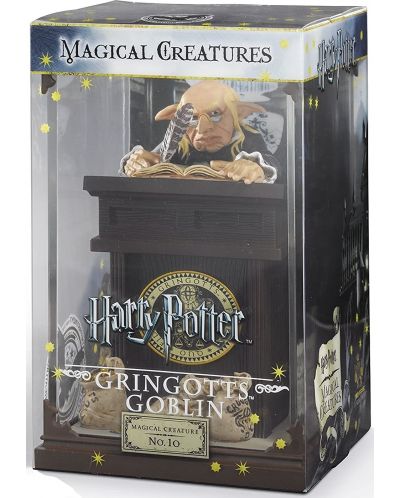 Статуетка The Noble Collection Movies: Harry Potter - Gringotts Goblin (Magical Creatures), 19 cm - 4