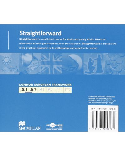 Straightforward Elementary: Class Audio-CD / Английски език (аудио CD) - 2