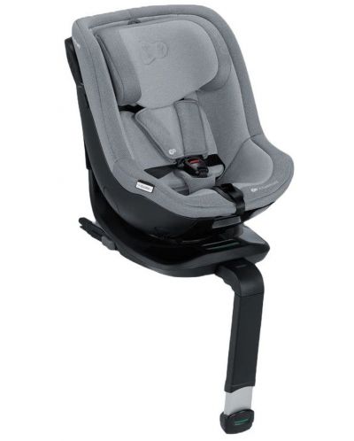 Столче за кола KindreKraft - I-Guard 360°, с IsoFix, 0 - 25 kg, Cool Grey - 3