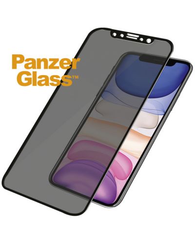 Стъклен протектор PanzerGlass - Privacy CaseFriend, iPhone XR/11 - 1
