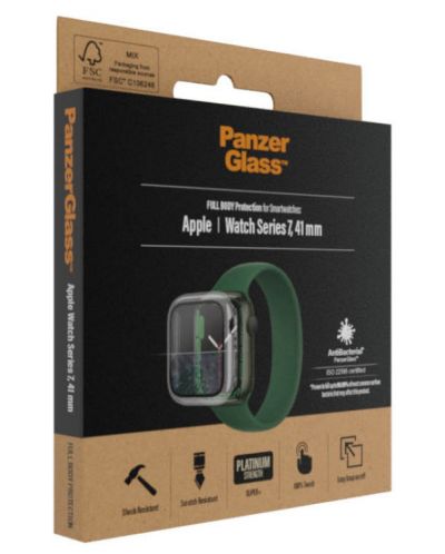 Стъклен протектор PanzerGlass - AntiBact, Apple Watch 7, 41 mm - 5