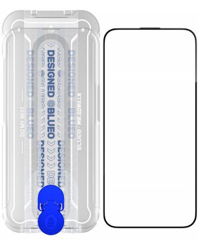Стъклен протектор Blueo - Receiver HD, iPhone 15 Pro - 2