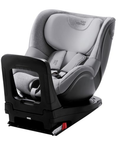 Столче за кола Britax Romer - Dualfix M, с IsoFix, i-Size, 40-87 cm, Grey Marble